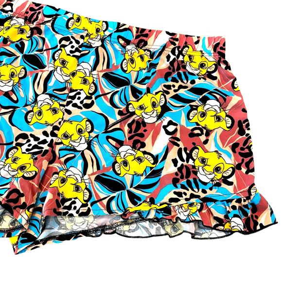 Disney The Lion King Ruffle Sleep Shorts Size 2X - Picture 4 of 5